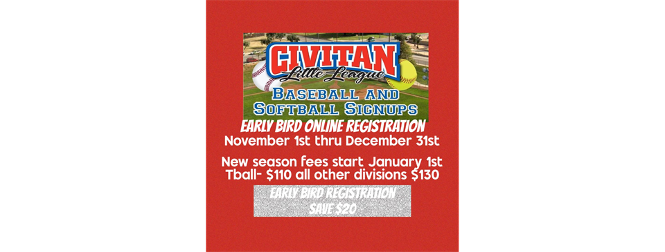 Early Bird Registration